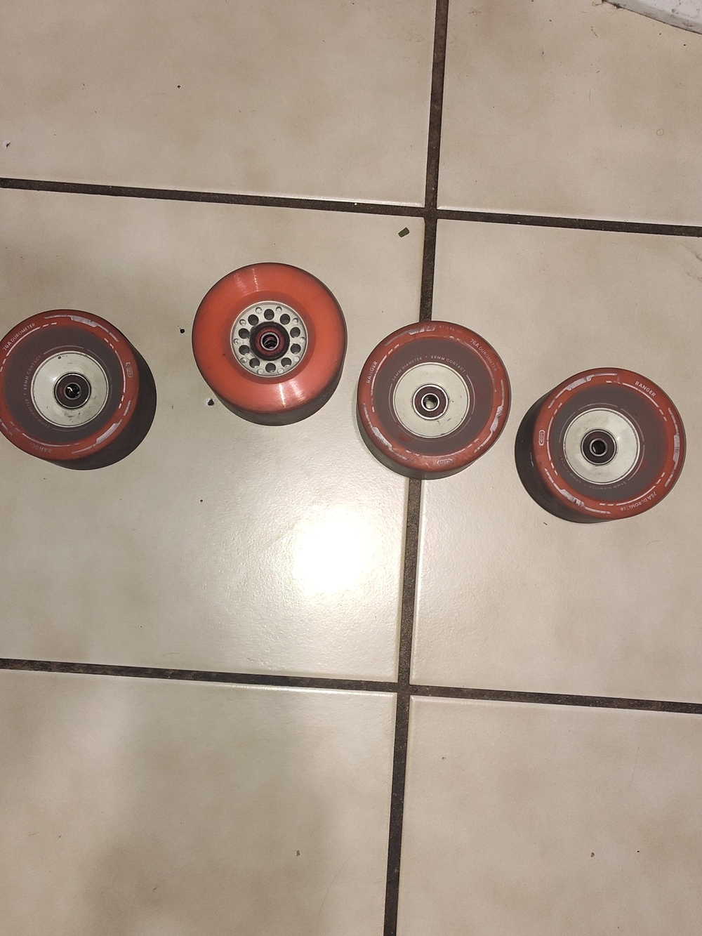 Eboard Wheels 90mm W/ Bearings- Set of 4